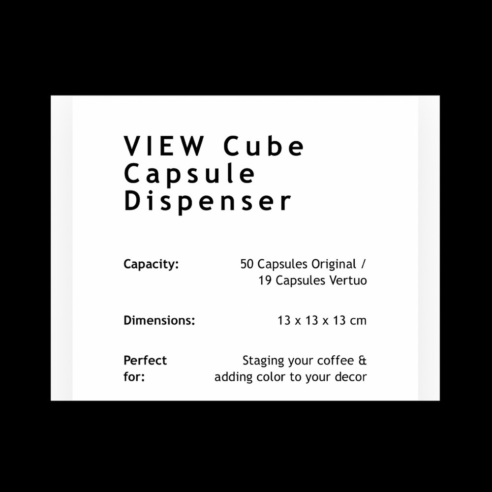 Nespresso Cube Capsule Container. - Picture 5 of 5